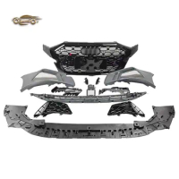 BETTER New Arrival car body kit For Audi A3 2021+To RS3 style front bumper Grille front lip