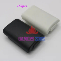 150pcs Replacement AA Battery Back Cover Pack Shell for Xbox 360 Wireless Controller Black Pearl White
