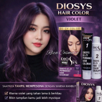 Diosys Cat Rambut Warna VIOLET UNGU Pewarna Rambut diosys hair color 45 ml hair dye