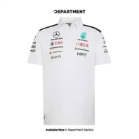 Kaos Polo Pria ADIDAS MERCEDES - AMG PETRONAS FORMULA ONE TEAM ENGINEERS KE5524 ORIGINAL XXL
