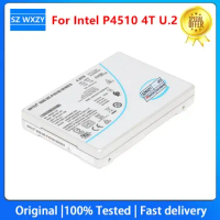 For Intel SSD DC P4510 4TB Solid State Drive U2 NVME 2.5in PCIe 3.1 x4 3D2 TLC Server Enterprise SSD Hard Drive SSDPE4KX010T801