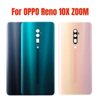 Original New Glass Housing Door Rear Cover For OPPO Reno 10X ZOOM Back Battery Case CPH1919 Phone Shell Lid + Adhesive
