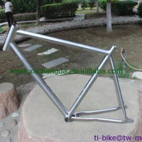 XACD titanium road bike frame with sliding dropouts, custom titanium BB30 BICYCLE FRAMES, CHEAP TITANIUM INNER BIKE FRAME