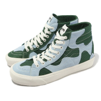 【VANS】休閒鞋 Sk8-Hi WP VR3 LX 環保系列 藍 綠 不對稱 男鞋 女鞋(VN0007QGGRN)