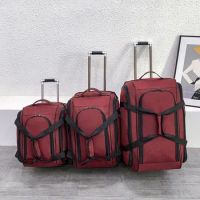 New style trolley casters travel bag, business expansion, multifunctional, lightweight, and large capacity handbag портплед