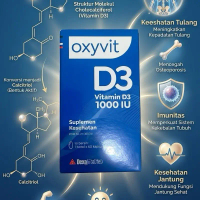 OXyvit D3 1000mg untuk daya tahan tubuh