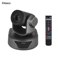 Aibecy Video Conference Camera 3X Optional Zoom Cam Webcam Full HD 1080P 95 Degree Wide Viewing Auto Focus USB2.0 Meeting Camera