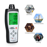 SMART SENSOR Ammonia Detector Ammonia Gas Meter Digital Portable Automotive Ammonia Gas Tester Monit