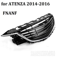 Fit for MAZDA 6 ATENZA 2014-2018 carbon fiber NO LOGO grill grille