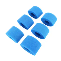 6Pcs for Intex Pure Spa Reusable Washable Foam Hot Tub Filter Cartridge S1 Type