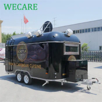 WECARE Custom Mobile Ice Cream Van Truck Coffee Fast Food Trailer Food Roadshow Truck with CE