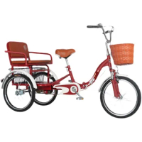 Elderly Tricycle Rickshaw Elderly Scooter Pedal Bicycle