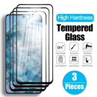 3Pcs Protective Glass Film For Google Pixel 8 Pro Full Cover Screen Protector For Google pixel 8 9H Tempered Glass safety Film
