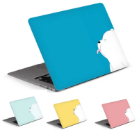 DIY Cartoon Bear Laptop Sticker Art Decal Laptop Skin for MacBook Dell HP Lenovo Acer ASUS etc Laptop Skin Decorat