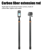290CM Carbon Fiber Invisible Extended Edition Selfie Stick for Insta360 X3 GO 3 Action 4 Accessories for GoPro Selfie Stick