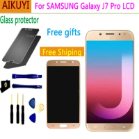 For Samsung Galaxy J7 Pro 2017 J730 SM-J730F J730FM/DS J730F/DS J730GM/DS LCD Display+Touch Screen Digitizer Replacement Parts