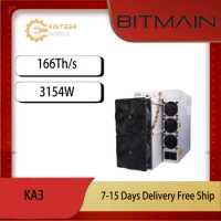 New Bitmain Antminer KA3 166T 3154W Kadena KDA Miner Antminer KA3 Blake2S Algorithm Preorder