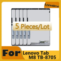 Wholesale 5PCS LCD For Lenovo Tab M8 FHD TB-8705F TB-8705N TB-8705M TB-8705 LCD Display Touch Screen Digitizer Assembly Replace