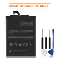 Replacement Battery BM50 For Xiaomi Mi Max 2 Max2 Rechargeable Phone Battery 5300mAh
