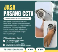 Jasa Pasang CCTV Rapi Professional