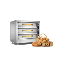 Commercial Pizza Baking Oven Electric One Layer One Tray Bread Oven