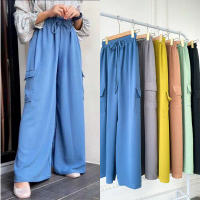 CARGO PANTS CRINKLE AIRFLOW JUMBO KULOT KARGO PANJANG CELANA KARGO CRINKLE AIRFLOW JUMBO