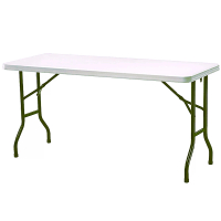 【品築家具】塑鋼折合桌 152X60(貨品僅能下一樓車邊不定位及上樓)