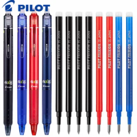 Japan Pilot Frixion Pen Erasable Gel Pen Set 0.7mm Original Replaceable Refill Office School Writing Supplies Cute Stationery