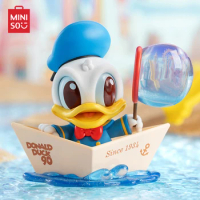 MINISO Blind Box Disney Donald Duck 90th Anniversary Series Action Figure Model Kawaii Table Decoration Children's Toys