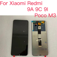 6.53" Original For Xiaomi Redmi 9A 9C 9i M2006C3LG M2006C3LI M2006C3MG M2006C3MT LCD Display Touch Screen Digitizer Assembly