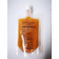 Aquarium Instant artemia Bbs Liquid Feed 45 & 100ml , high protein for betta fish untuk ikan laga ,