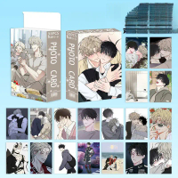 Bộ photocard Manhwa “Night by the Water” phong cách LOMO độ nét cao gồm thẻ sưu tập và thiệp chúc mừ