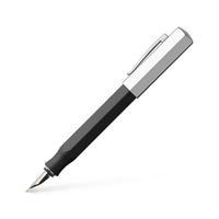 【非庫存商品急單勿下】Faber-Castell 輝柏 ONDORO鋼筆M尖-霧黑 NO.147810 (NOD)