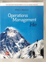 【書寶二手書T1／大學商學_EOL】Operations Management (14版)_William J. Stevenson