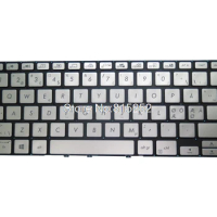 Laptop Backlit Keyboard For ASUS For VivoBook S14 S431F S431FA S431FL Silver Hungary HU/Nordic NE