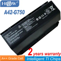 A42-G750 Laptop Battery for ASUS ROG G750 G750J G750JH G750JM G750JS G750JW G750JX G750JZ Series 15V 88WH 5900mAh