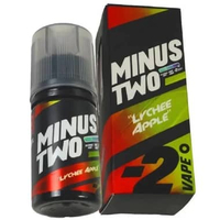 Liquid Saltnic Minus Two Fruity Series 30MG 30ML By Vapepackers LYCHEE APPLE