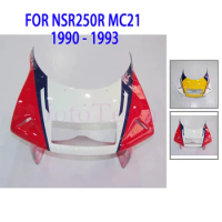 New For Honda NSR250R NSR250 NSR 250 MC21 MC 21 1990 1991 1992 1993 90 91 92 93 Moto Head Front Upper Nose Injection Fairings