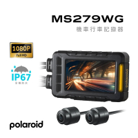 【Polaroid 寶麗萊】DVR機車用 Polaroid MS279WG新小蜂鷹