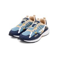 FILA SONAR 男復古慢跑運動鞋-藍/白 1-J028Z-371