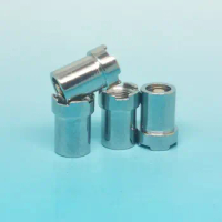 Stainless Steel Thread Adapter Portable 510 Connector Atomizer Adapter Silver Magnetic Converter