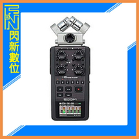 限時特價! Zoom H6 BLACK 手持數位錄音機 錄音筆 混音器 收音 立體聲(公司貨)【跨店APP下單最高20%點數回饋】