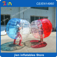 cheap Inflatable Bubble Human Hamster Ball PVC Bumper Body Suit / Bubble Ball for Children teenager / human body soccer balls