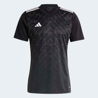 Adidas T Icon23 Jsy HR2629 男 短袖上衣 足球 球衣 V領 運動 吸濕 排汗 修身版型 黑
