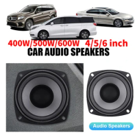 4/5/6 Inch Car HiFi Coaxial Speaker 400/500/600W Universal Automotive Audio Music Stereo Subwoofer Full Range Frequency Speakers