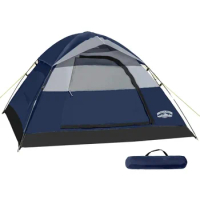 Easy Setup for Camp Outdoor Naturehike Tent 2/4/6 Person Family Dome Tent with Removable Rain Fly Cool Camping Gear