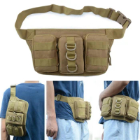 Men's Waist Bag Fanny Pack For Women Molle Belt Belly Bag Waterproof Phone War Bag For Hunitng Outdoor Camping Coach Fanny Pouch