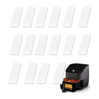 Air Fryer Replacement Filters, Filters Spare Parts Compatible For Instant Air Fryer Vortex Plus 6QT Can Odor Erase 16Pcs