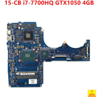 Used For HP Pavilion 15-CB 15-CB045WM Laptop Motherboard 926305-601 926305-001 G75A DAG75AMBAD0 i7-7700HQ CPU GTX1050 4GB GPU