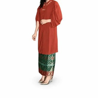 Lausboutique Tunik Maisa-Seri 0808 (HANYA TUNIK) M Brick